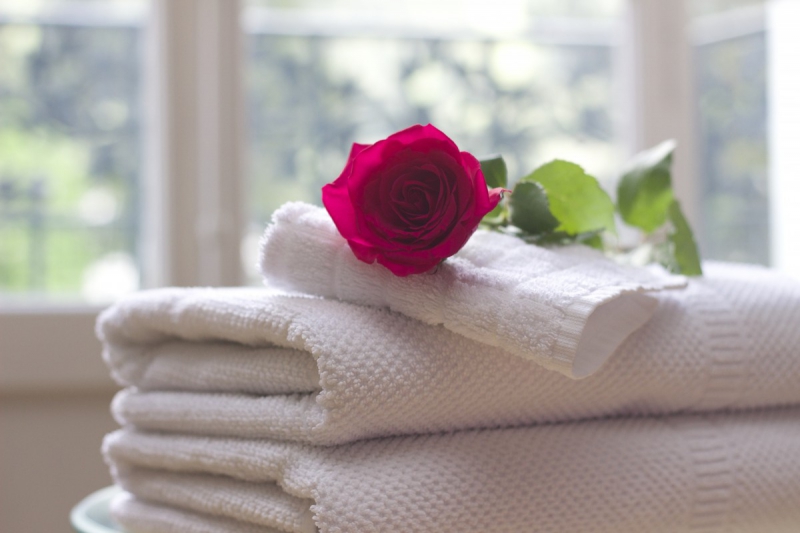 chambre-hote-CAUSSOLS-min_towel_rose_clean_care_salon_spa_white_bath-731641